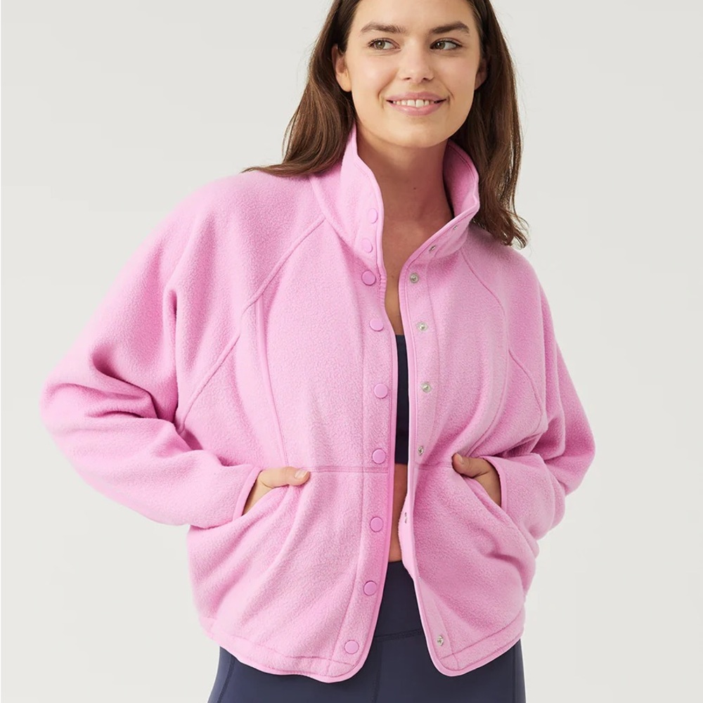 Outdoor Voices RecFleece Snap Jacket